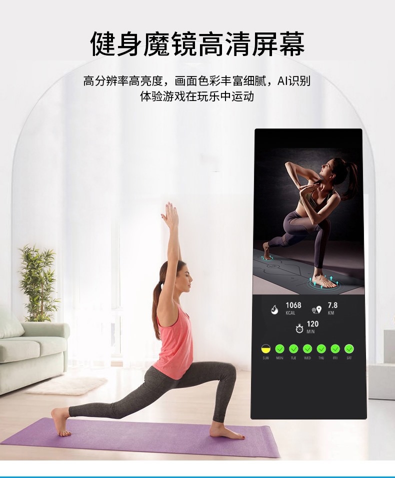 43寸智能魔镜健身一体机